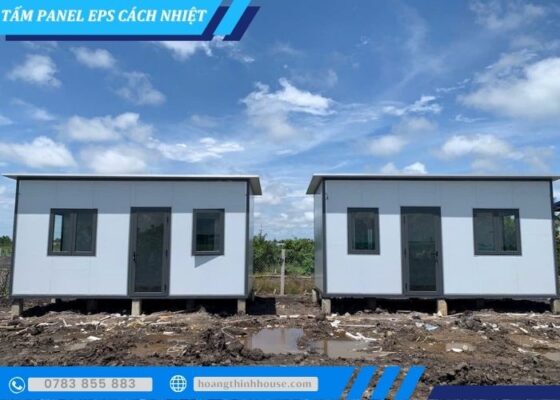 Nhà tiền chế bằng tấm panel eps