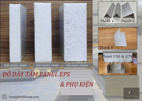 Độ dày tấm panel eps