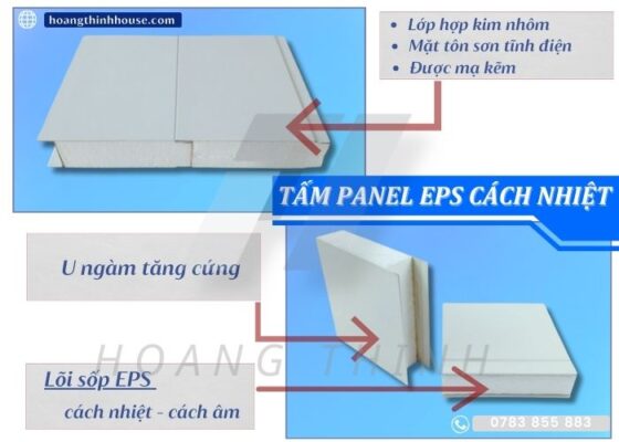 Chất lượng lớp tôn mạ kẽm tấm panel eps rất quan trọng