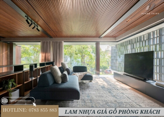 Thanh lam nhựa giả gỗ đẹp như gỗ tự nhiên