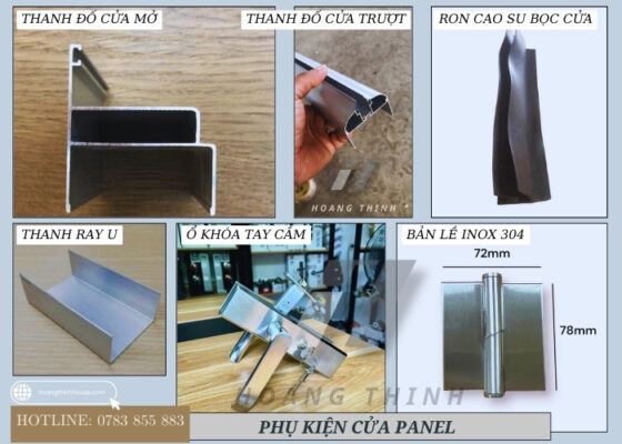 Bộ phụ kiện cho cửa panel