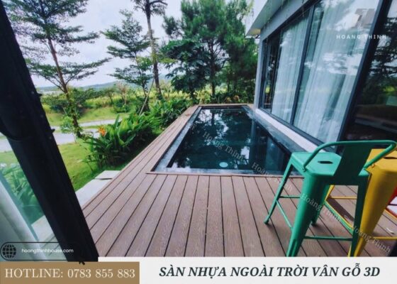 Sàn gỗ nhựa ngoài trời bền bỉ