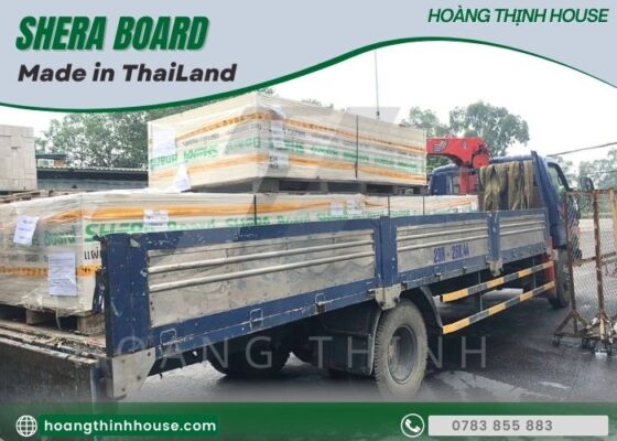 Tấm cemboard Thái Lan Shera Board