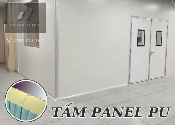 Tấm Panel PU cho nhà xưởng công nghiệp