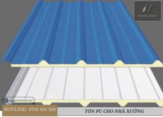 Bên cạnh  tấm Panel PU chúng ta còn có tôn PU