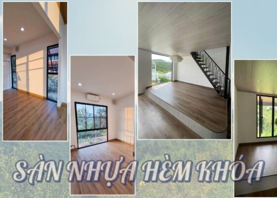 Sàn nhựa giả gỗ bền đẹp cho ngôi nhà