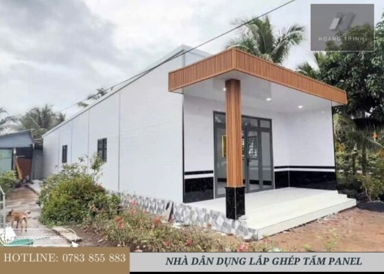 Tấm panel thi công nhà dân dụng
