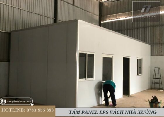 Tấm panel dựng vách cho nhà xưởng