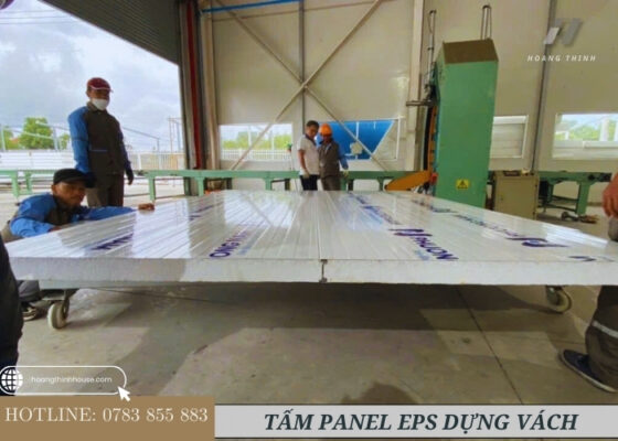 Trọng lượng nhẹ là một trong các ưu điểm của tấm panel eps