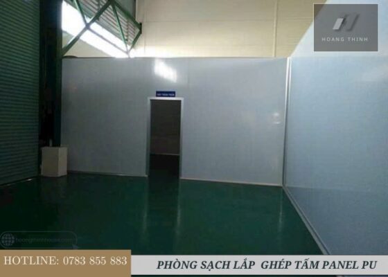 Tấm panel thi công phòng sạch