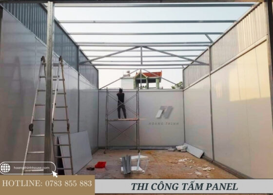 Độ bền cao và dễ dàng thi công là ưu điểm nổi bậc của tấm panel