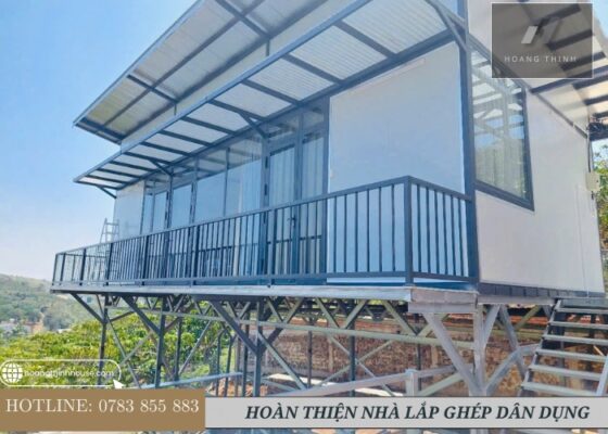 Nhà bungalow tại khu vực miền núi