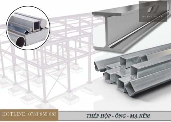 Thép hộp mạ kẽm với tuổi thọ công trình cao