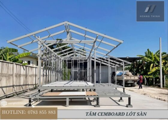 Tấm xi măng cemboard lót sàn