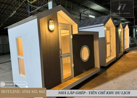 Mẫu nhà tiền chế homestay mini