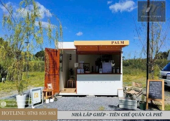 Mẫu nhà nhỏ cho quán cà phê