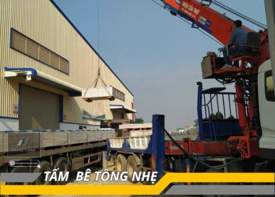 Vận chuyển tâm panel bê tông