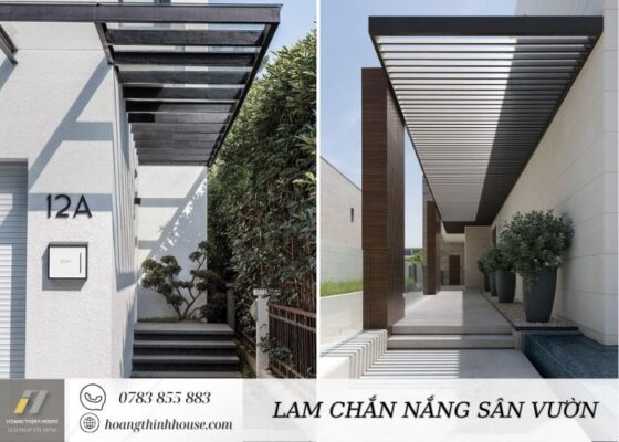 lam chắn nắng cho nhà