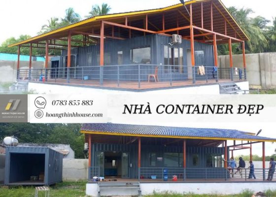Tốc độ thi công nhà container siêu nhanh