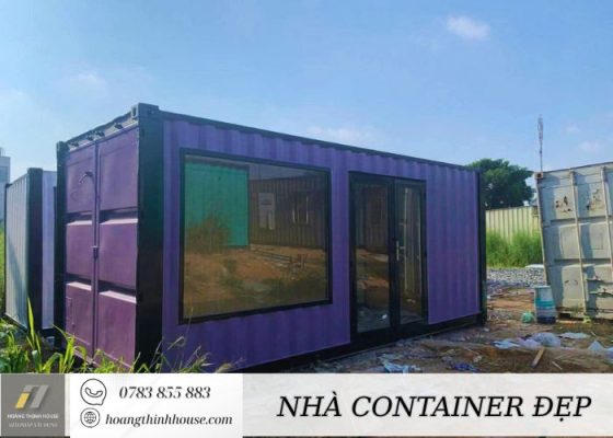 Mẫu nhà conainer 20 feet nhỏ