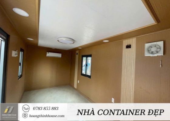 Báo giá nhà container chưa bao nội thất bán ghế và vật dụng