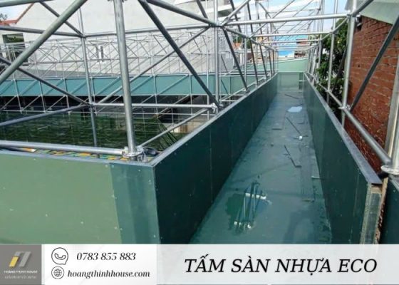 Tấm eco được sản xuất từ nguồn vật liệu an toàn