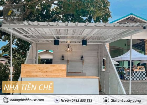 Nhà tiền chế bằng tôn là gì?