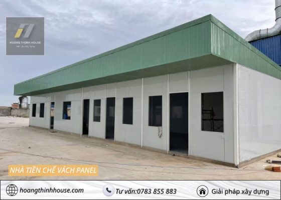Nhà tiền chế bằng tôn PU cách nhiệt