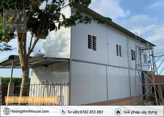 Nhà tiền chế bằng tôn làm kho, xưởng